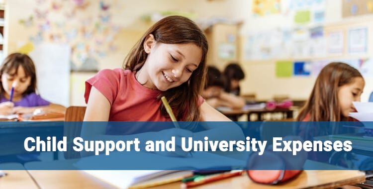 Child Support and University Expenses